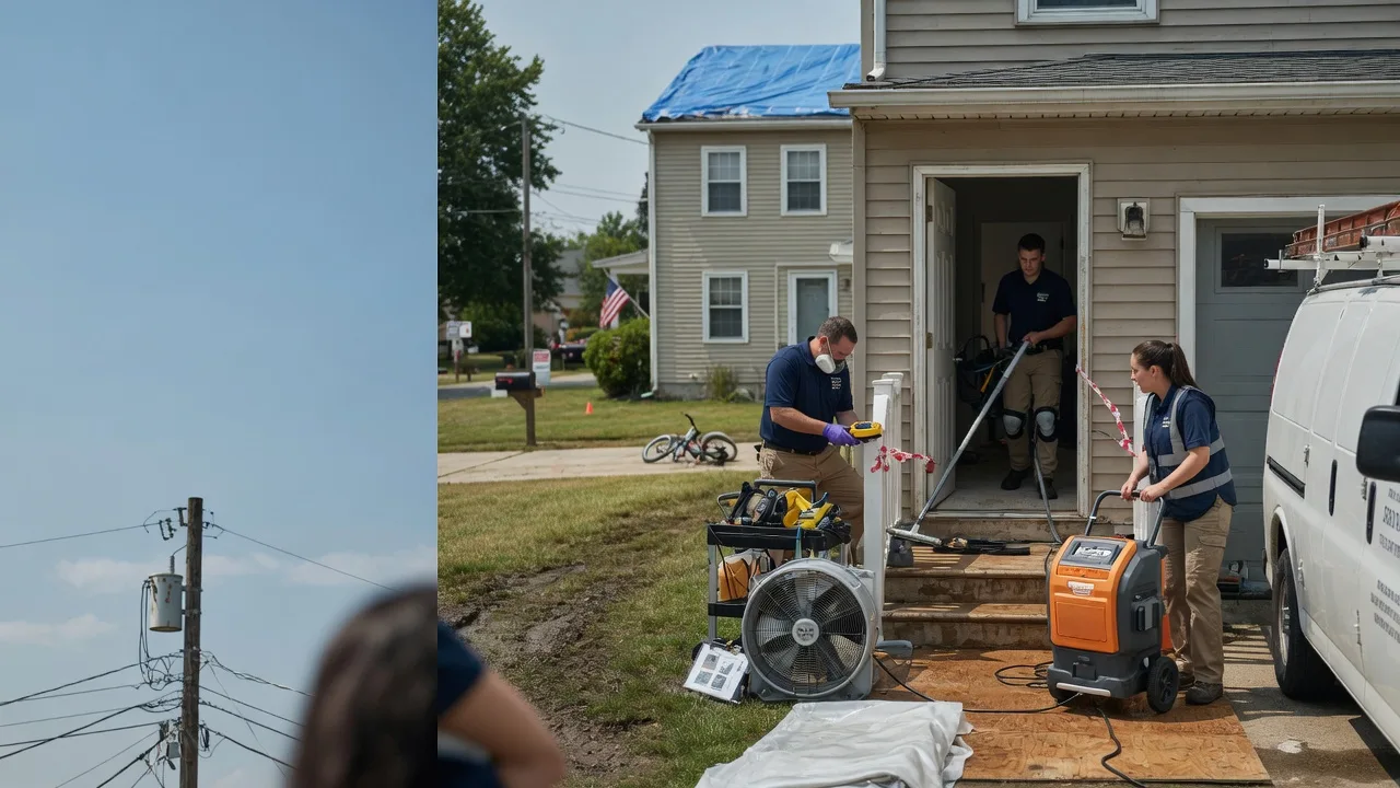 Water Damage Repair in Kress, TX near me